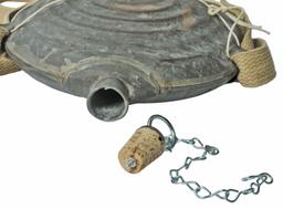 Civil War era Bullseye Canteen & Sling (DSC)