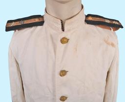 RARE Imperial Japanese Navy WWII issue Lieutenant's Tropical Uniform (A)