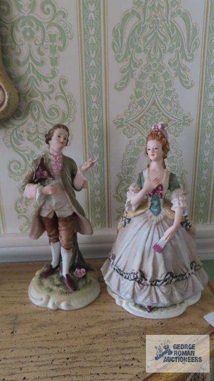 Lefton Victorian figurines