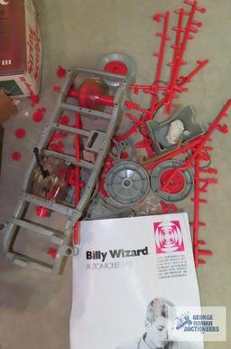 Billy Wizard Automobile lab and Mariner III string sculpture