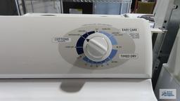 GE electric dryer, model number DJXR433EG7WW