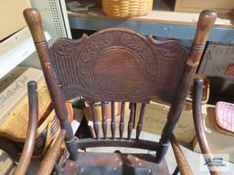 Antique high chair