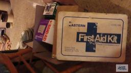 Lot of first aid items