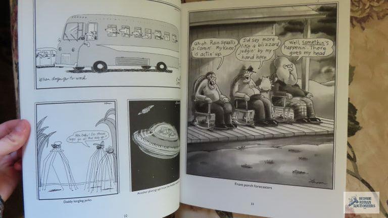 The Far Side Gallery 4 and Roxy and The Hooligans books