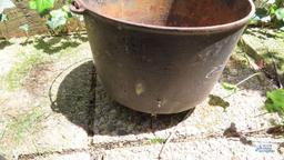 Cast iron cauldron