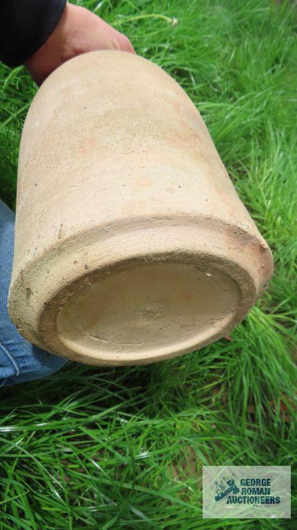 Antique jugs and two handle planter