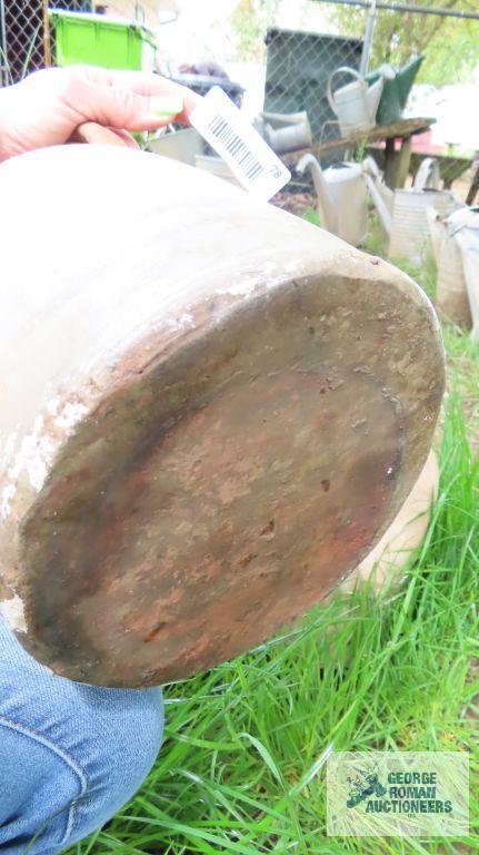 Antique jugs and two handle planter