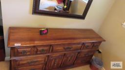 Wood dresser by Broyhill