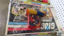G.I. Joe game, puzzle, baseball figurine, PIck-up Stix
