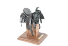 Fine Art Bronze Saddle