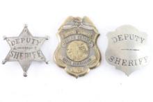 Lot of 3 Badges