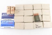 8mm & 7.5x55mm Ammo Lot