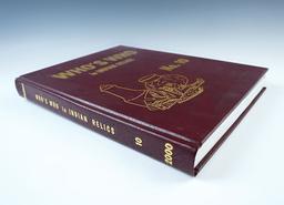 Hardback Book: Who's Who in Indian Relics #10, by Janie Jinks-Weidner. First edition 2000.