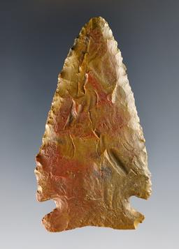Nicely made 3 1/16" Archaic Cornernotch that is well patinated. Found in the Midwestern U.S.