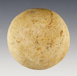 2 1/8" Discoidal found by James Keith in the spring of 2002 in East Guntown, Lee Co., Mississippi.