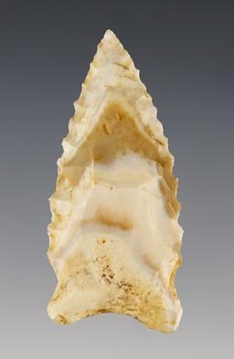 2 3/8" Greenbriar made from Nodular Chert. Found near Joplin in Jasper Co., Missouri.