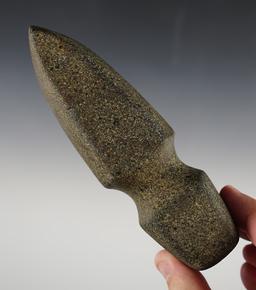 Well styled 5 5/8" long Nebo Hill 3/4 Grooved Axe - Missouri. Dickey COA.