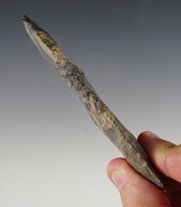 Outstanding 4 1/16" Paleo Blade found in Tuscarawas Co., Ohio.