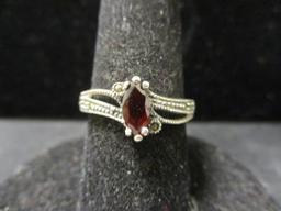 Sterling Silver Ring-Size 9