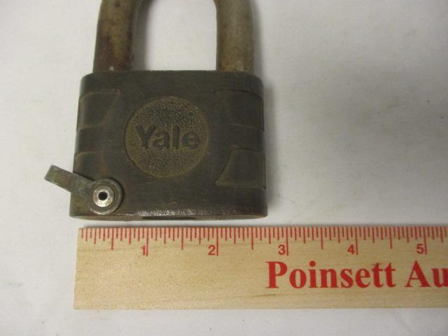 Old Yale Southern Railroad Padlock with Key