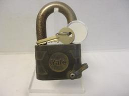 Old Yale Southern Railroad Padlock with Key