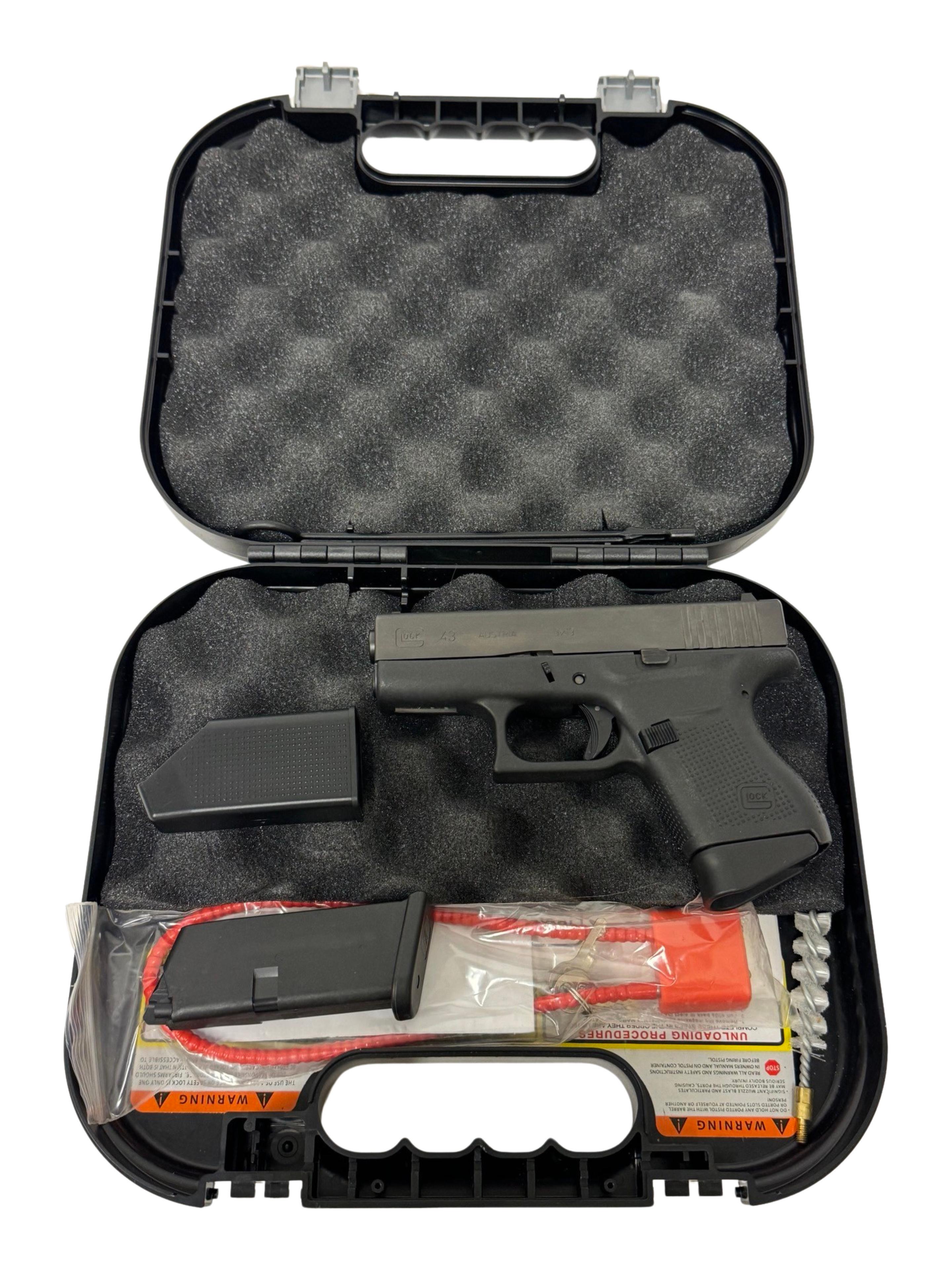 NIB Glock 43 Gen 5 9mm Semi-Automatic Compact Pistol