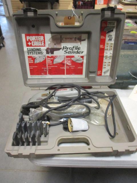 Porter Cable Profile Sander in Case