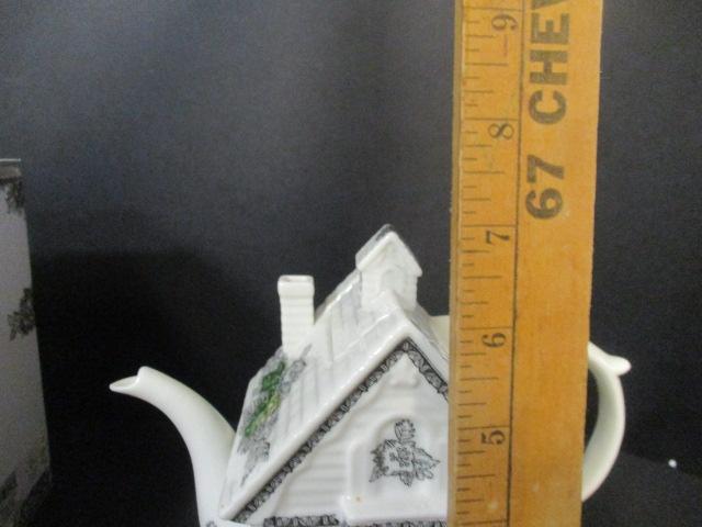 Johnson Brothers "The Friendly Village" House Teapot with Original Box