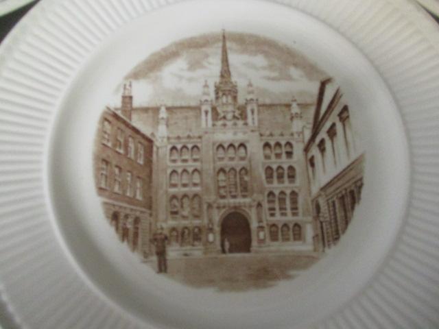 4 Wedgwood "Old London Views"  Plates