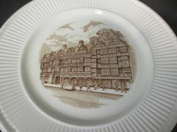 4 Wedgwood "Old London Views"  Plates