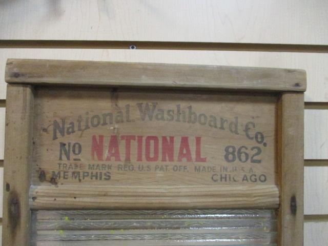 Vintage National Washboard Co. No. 862 National Washboard