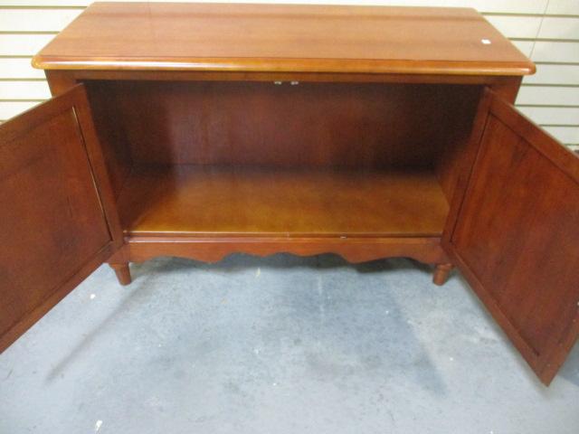 Wood Double Door Console Cabinet