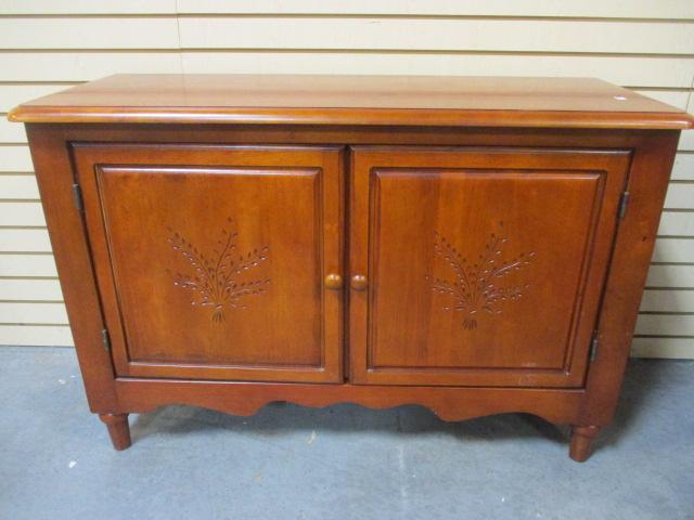 Wood Double Door Console Cabinet