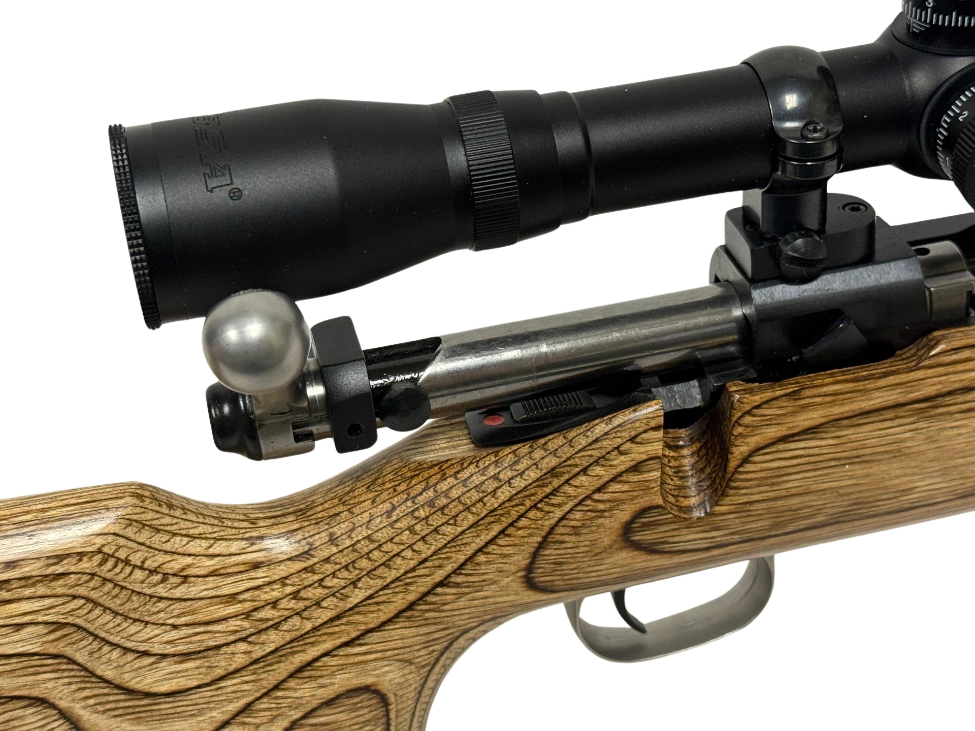 NIB Savage Model 12 BVSS Short Action Stainless Fluted .223 REM. Bolt Action Rifle w/ BSA Scope