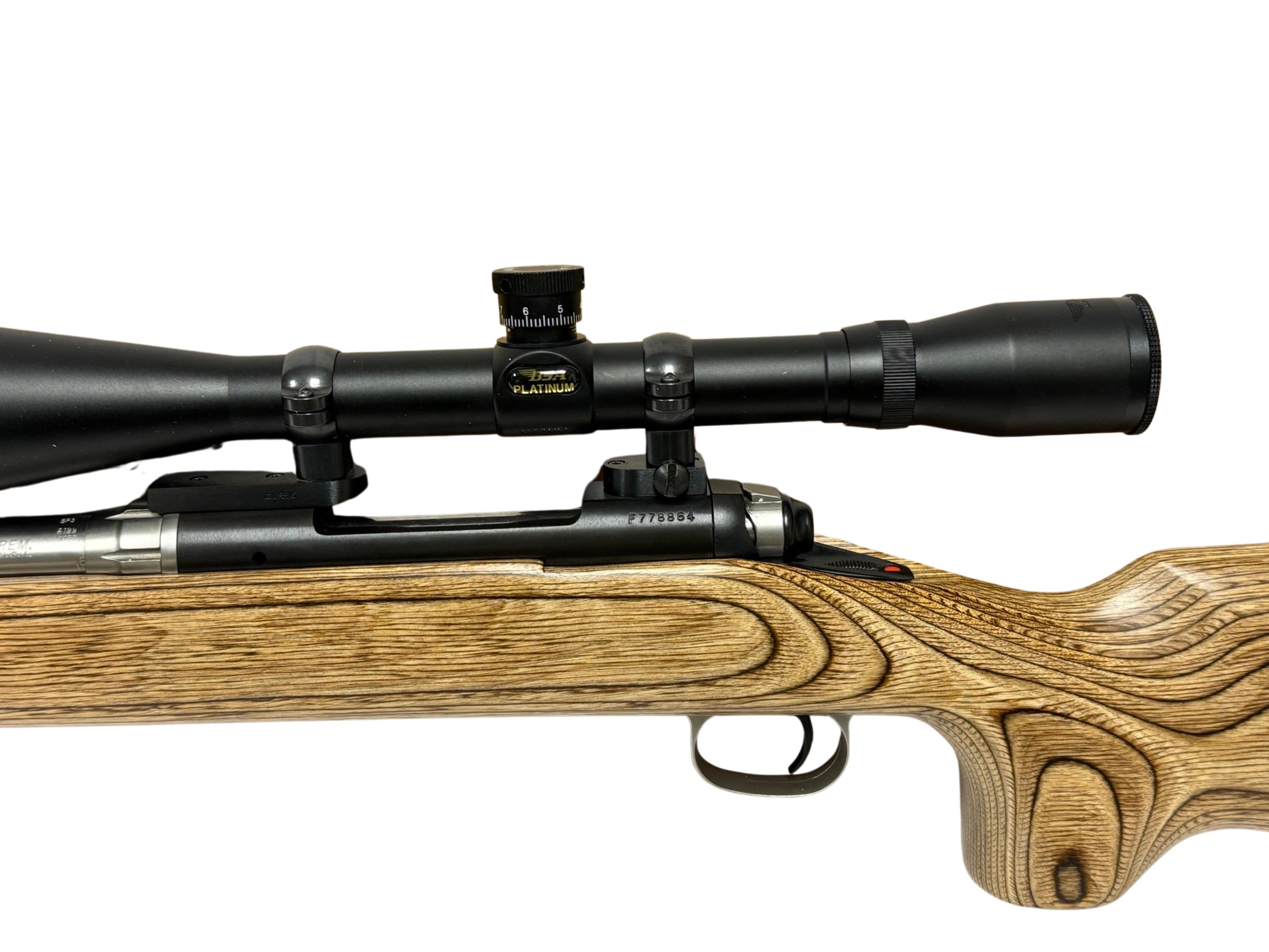 NIB Savage Model 12 BVSS Short Action Stainless Fluted .223 REM. Bolt Action Rifle w/ BSA Scope