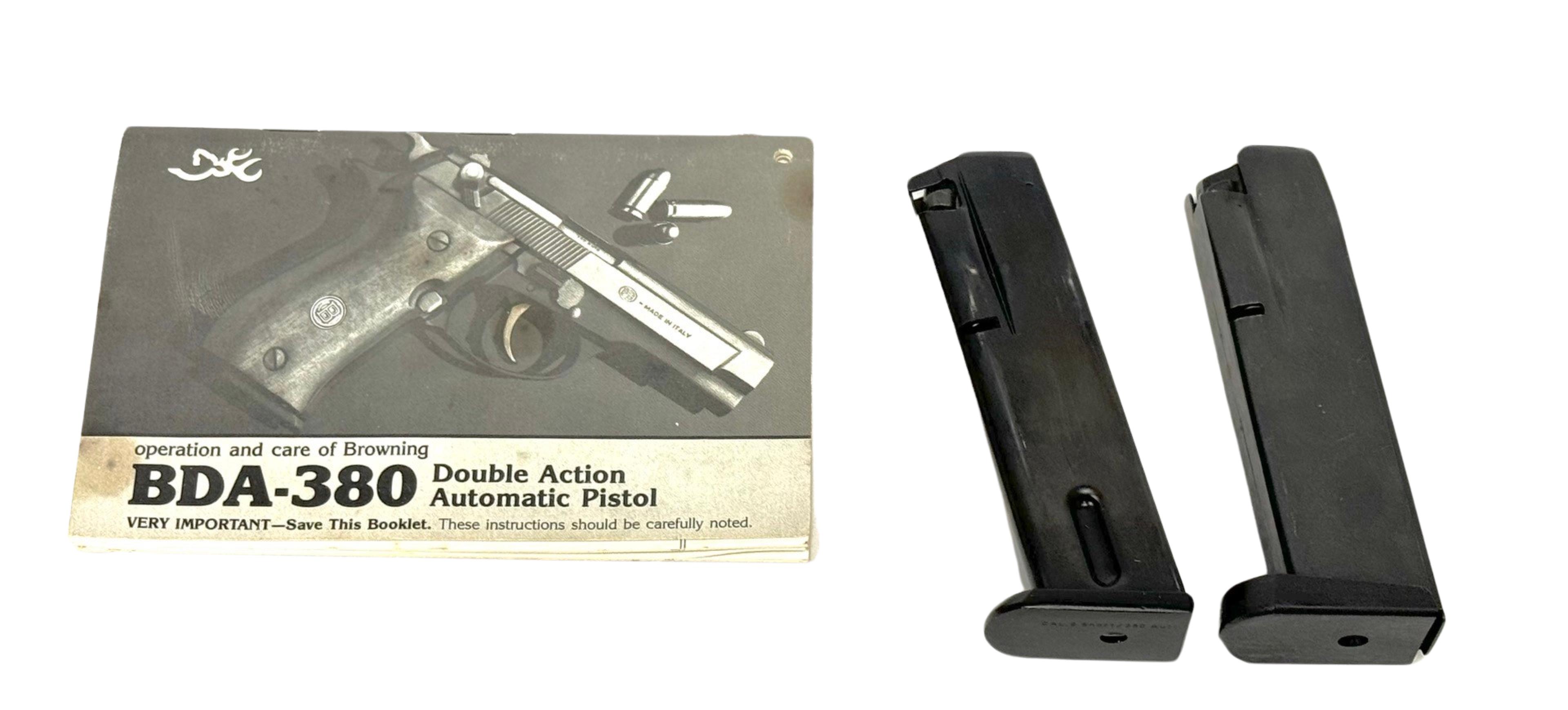 NIB 1978 Browning BDA-380 Semi-Automatic Pistol