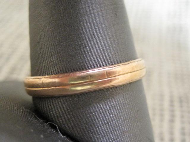 14k Gold Band Ring