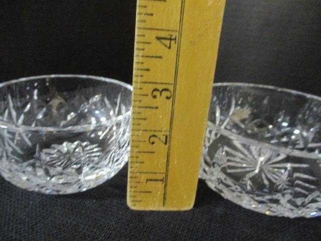 Waterford Crystal Footed Compote and 2 Bowls