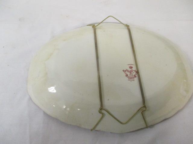Royal Staffordshire "Arcadia" Platter with Wire Hanger
