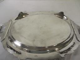 Antique Barbour Silver Co. Silverplated Oval Tray