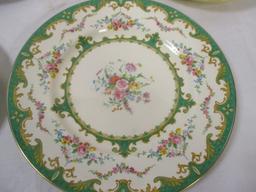 Lot of 7 Vintage Plates - Aynsley, Myott, Vestal, Fiesta, etc.