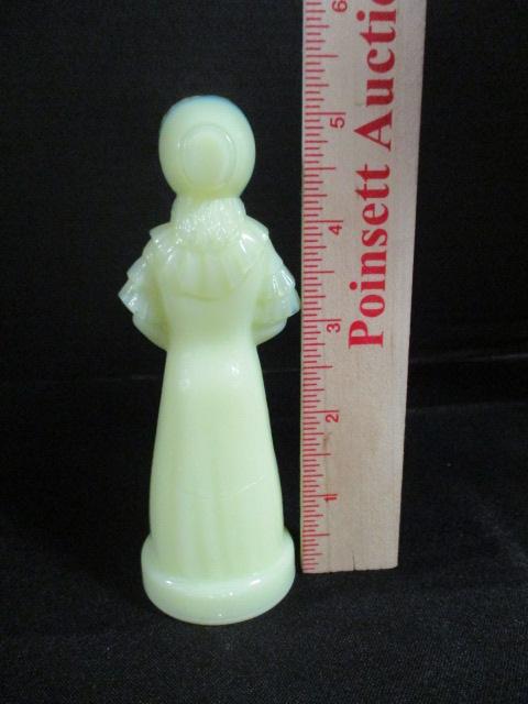 Degenhart Vaseline/Uranium Glass Priscilla Doll