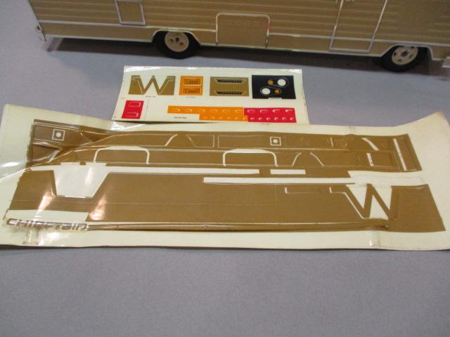 Winnebago D24 Cheiftan Battery Operated Toy w/Original Box & Decals - Made In USA  15" x 6"