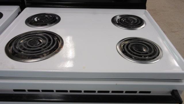 White Kenmore Electric Coil Burner Stove