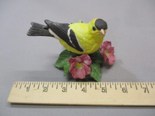 Vintage Lenox "American Goldfinch" Fine Porcelain Bird Figurine 3"