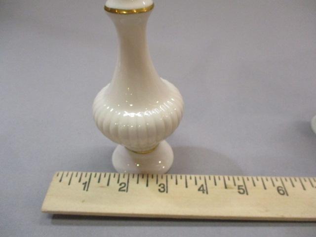 Lenox Salt & Pepper Shakers 5 1/2"