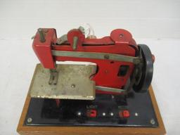 Red Sewing Machine