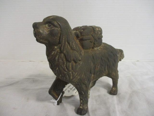 A. C. Williams 'I Hear A Call' Cast Iron St. Bernard Bank