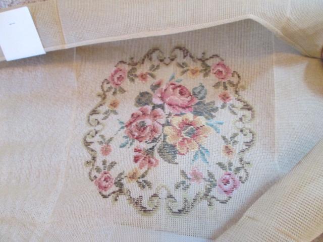 Large Grouping of Various Size Embroidery Needlework Panels