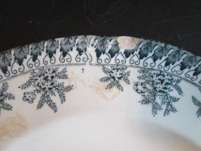 Six Anchor Pottery Semi-Porcelain Transferware Plates